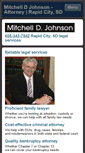 Mobile Screenshot of mitchelljohnsonatlaw.com